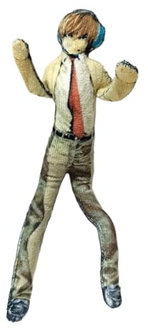 Zhongkaihua Yagami Leichte Yagami Plüschfigur, 28 cm Plüschkissen, gedrehte Gelenkfigur, kreatives Sammlerstück, Weihnachtsdekoration für Zuhause und Partys