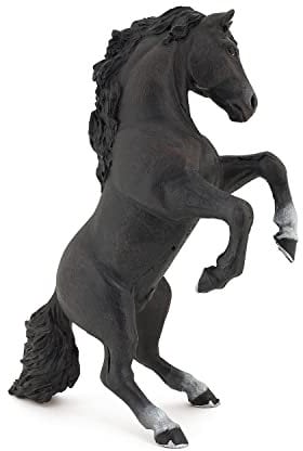 Papo 51522 Black reared up horse