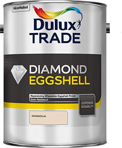 Dulux Trade Diamond Quick Dry Eggshell Magnolia 5L