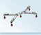 Universal brausewannenfuß 5 TLG. für Duschwannen Superflach bis 100x100cm Superflach, 150140