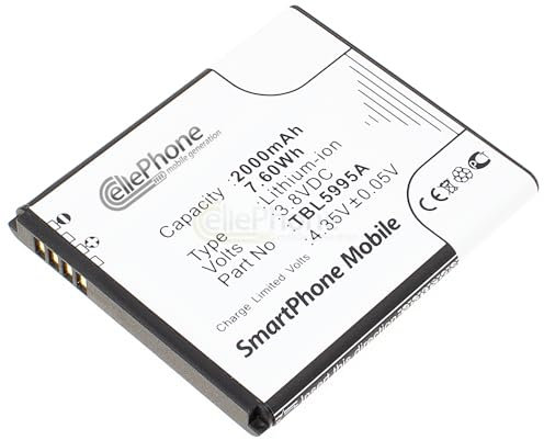 cellePhone Akku Li-Ion kompatibel mit K-Touch L820 L820c (Ersatz für TBL5995A)