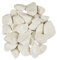 PFLANZWERK® Pflanzkübel Dekosteine Zierkies KRISTALL NATURSTEINE Weiss 5KG *Frostbeständig* *UV-Schutz* *Qualitätsware*