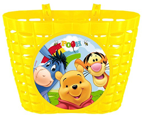 Disney Unisex Jugend Winnie The Pooh Fahrradkorb, Mehrfarbig, S