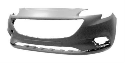 TVP Trade Vehicle Parts.co.uk Compatible With Front Bumper Primed No Pdc Holes Vauxhall Corsa E 2015- Onwards