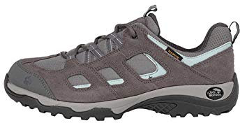 Jack Wolfskin Damen Vojo Hike 2 Texapore Low W Wasserdicht Trekking-& Wanderhalbschuhe, Grau (Tarmac Grey 6011), 40.5 EU