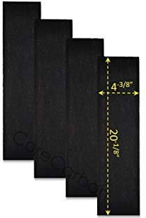 CoreCarbon 4-Pack Carbon Pre-Filter Designed to Fit Honeywell True HEPA Air Purifier Models HPA-150, HPA160, HPA161-TGT, HPA-245, HPA-249, HPA-248-TGT