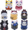 Mini Figuren Set Geburtstags Party Miotlsy 8pcs Cat Cake Tortenfiguren, Party Cake Decoration Supplies Cake Topper für Kindergeburtstag deko Mädchen