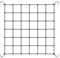 AC Infinity Tente de culture en treillis avec crochets en acier, support flexible pour tente de culture, jardinage et horticulture 6 x 6 cm