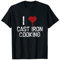 Cast Iron Skillet Cooking design Cooking Gift T-Shirt