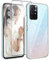 Vauki Coque Paillettes pour Xiaomi Redmi Note 11/Note 11S [Verre Trempé *1] Silicone Transparent Étu TPU Souple Glitter Antichoc de Protection Housse Anti Rayures Case Cover pour Redmi Note 11 6,43