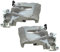 ATEC Germany 2x Bremssattel hinten links und rechts Bremszange ohne Halter Faustsattel, Kompatibel mit VW TRANSPORTER T4