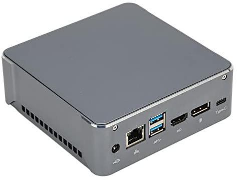 Bewinner -PC, 12 GB 512 GB -Gaming-Computer, I7 1165G7-CPU, für Iris Xe-Grafikkarte, Dualband-WLAN-SODIMM, Gigabit-Ethernet, Display, Gute Wärmeableitung (EU-Stecker)