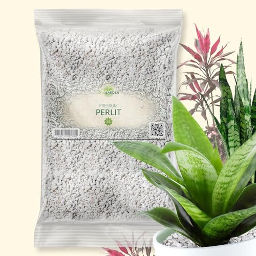 ORAGARDEN Perlite für Pflanzen und Garten - 3L Zimmerpflanzen Perlit - mineralischer Bodenverbesserer