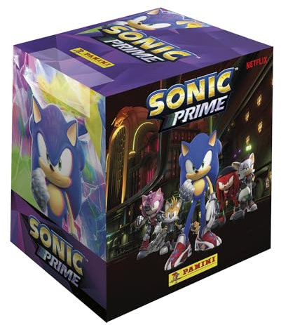 Sonic Prime Sticker-Kollektion, 36 Packungen