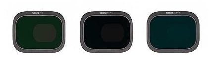 [Drohnenteile] for DJI Mini 3 Pro ND-Filter-Set ND 16/64/256 Zubehör passt Sich an Starke Lichtverhältnisse an [Einfache Installation]