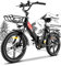 KAISDA Bicicletta Elettrica Pieghevole 20 Pollici,7 Velocità da 36V 20.8Ah E-Bike Batteria Rimovibile,Bici Elettrica Uomo Donna,Autonomia di 45-90 km