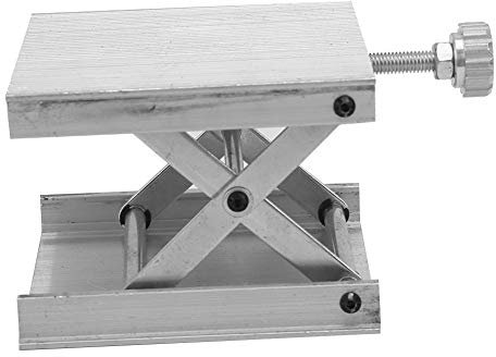 Plataforma Elevadora de Laboratorio de 90x90mm, Soporte Ajustable para Nivel, Herramienta de Medición de Piso, Aleación de Aluminio, Soporte de Elevación de Nivel Láser Universal