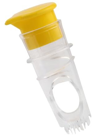 Byeaon Spremiagrumi manuale, resistente e portatile, facile da usare, con filtro integrato per succo di limone e agrumi, adatto per interni ed esterni