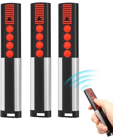 868 MHz Télécommande Porte de Garage pour Somm*r TX03-868-4, TX03-868-2, 4020V000, 4026V000, Telecommande Portail 4 Canaux, Émetteur Manuel pour Porte de Garage