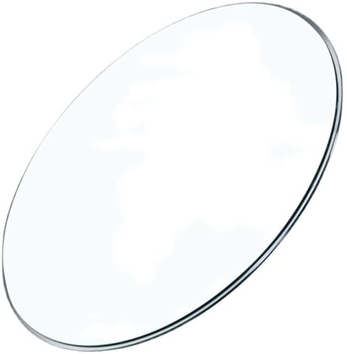 Tischplatte aus transparentem Glas, Glasplatte for runden Tisch in verschiedenen Größen, rund 38-50-80 cm(78cm(31 IN))