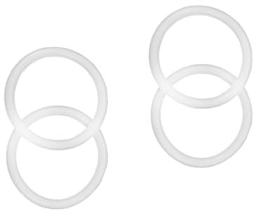 OKUMEYR 4 Piezas Accesorios para Maquinas De Helados Piezas De Heladeras Portátiles Suministros De Máquinas De Helado Repuestos para Heladera Anillo De Sellado Gel De Sílice
