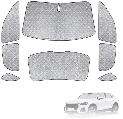 Sonnenschutz Kompatibel mit Audi Q3 F3 2019-2025 8 PCS