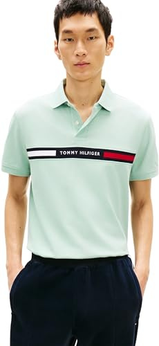 Tommy Hilfiger Herren Poloshirt Kurzarm Chest Insert Regular Fit
