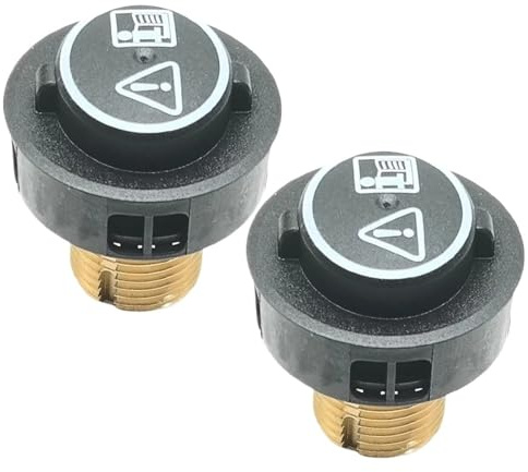 Valvola Di Sicurezza In Ottone 2/1PCS Con O-ring Nero, Compatibile Con Karcher, SC4 SC5, Aspirapolvere E Pulitore A Vapore, Elettrodomestici(2pcs)