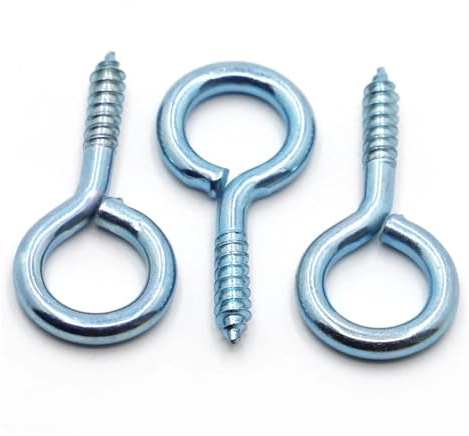 5~50PCS Vite autofilettante for chiodo occhio di pecora Ferro Punto interrogativo Anello gancio hardware 0#-14#(No.4 10pcs)