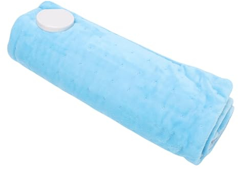 ZJchao Electric Heating Pad for Back Neck Shoulder 5 Temperature Settings Ultra Soft Washable with Removable 2.1m Cable for Abdomen Legs Waist (220V GB Plug)