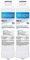 WaterSentinel WSS-2 Refrigerator Replacement Filter: Fits Samsung HAFCIN Filters (2-Pack)