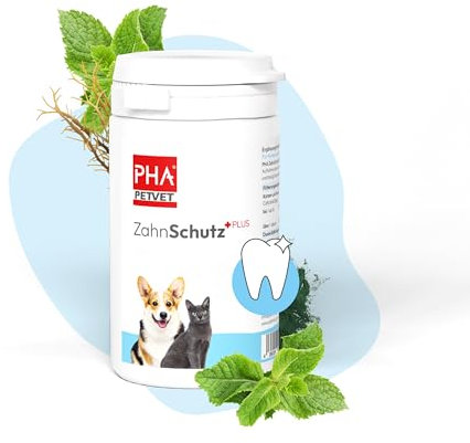 PHA ZahnSchutz Plus Polvo, Tejido Natural, 60G, 60