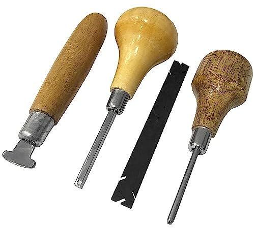 Jewellers Stone Setting Claw Bezel Prong Lifter Pusher Roller Craft Tool set 4 by Jewellers Tools