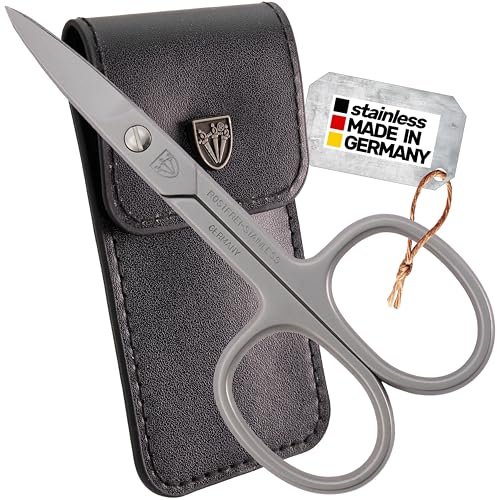 3 Swords Germany | Exclusive Curved Nail Scissors, Stainless Steel, Extra Sharp - Made in Germany - Manicure, Pedicure, Grooming, Finger & Toe Nail Care by 3 Swords Germany (200211)