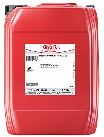 Meguin / megol HLP 22 Hydrauliköl nach DIN 51524 Teil 2 - Made in Germany - 20 Liter Kanister