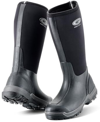 Grubs Gummistiefel Frostline Unisex Classic Wellies Black-41
