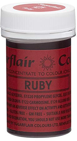 Sugarflair Spectral Concentrated Paste Colour – Ruby
