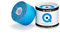 Kintex IQ Tape 5cm x 5m inkl. Anleitung und Fixierring (Blau), 0