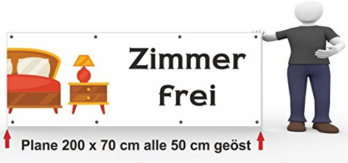 Werbebanner Zimmer frei