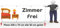 Werbebanner Zimmer frei