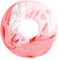 Autiga leichter Damen XXL Schlauchschal Infinity Loop Schal Rundschal Blumen Blüten Tube Scarf Floraler Print pink