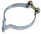 cyclingcolors Collier DE Fixation Gaine Velo Cadre 28.6MM Acier Chrome Vintage Epoque Course