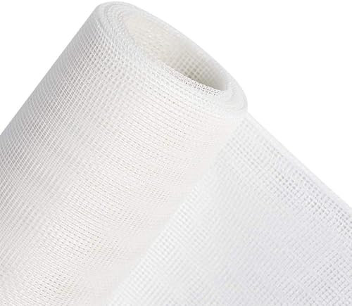 BRO Fly Mosquito Net Stops Fruit Flies, Durable Insect Mesh Screen Netting Roll for Window and Door, High Density DIY Mesh Screen Keep Bug, bee, Spider, and Winged Insect Out (White, 120cm x 250cm)