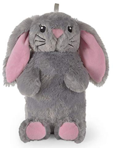 Plush Rabbit Hot Water Bottle (Grey)