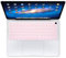 Se7enline compatible with Macbook Air Keyboard Cover 13 inch Soft Silicone Skin Protector 2023 2022 2021 2020 2019 2018 for Mac Air 13-Inch with Touch ID Model A1932 US Layout, Rose Quartz/Baby Pink