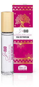 Helan, G Oud - Profumo Donna con Note Sensuali di Caffè e Caramello, Eau de Parfum Donna con Vaniglia Dolce, Fragranza Femminile Gourmand e Floreale alla Rosa, Profumi Leggeri Made in Italy, 10 ml