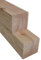 Gartenwelt Riegelsberger Pfosten 90x90 mm Höhe 60 cm Lärche Kantholz Holzzaun Gartenzaun Vorgartenzaun Friesenzaun