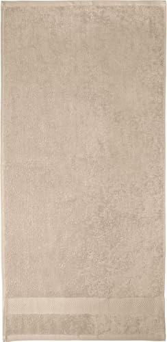 REDBEST Handtuch Chicago beige Größe 50x100 cm - saugstark, strapazierfähig, ideal für Reisen, Sport (weitere Farben)