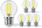 Aigostar LED Lampe Filament E27,729 Lumen,6W Ersetzt 50W,Kaltweiß 6500K,G45 Klar Glas Glühbirne,Nicht Dimmbar,5 Stück
