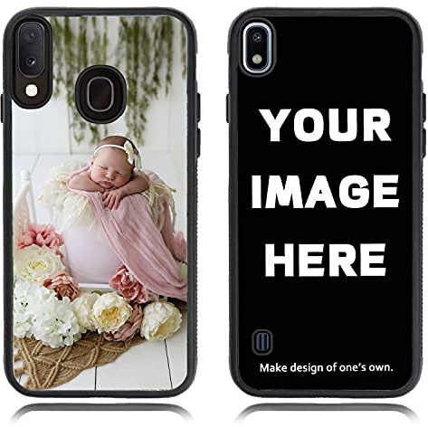 Mobile Stuff Personalised Phone Case For Samsung Galaxy A10, Personalised Image/Picture/Photo Custom Design PC + Shockproof TPU Bumper back Phone Case for Samsung A10 (Galaxy A10)